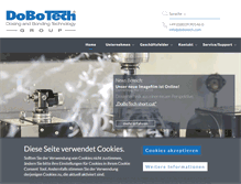 Tablet Screenshot of dobotech.com